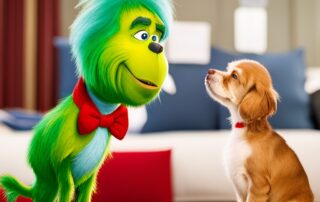The grinch with a french brittany